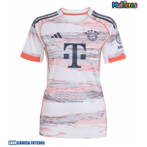 Camisa de Futebol Bayern Munich Joshua Kimmich #6 Equipamento Secundário Mulheres 2025-26 Manga Curta